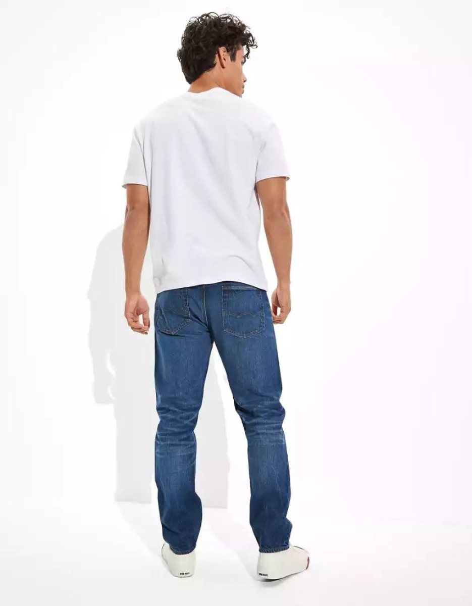 Jean American Eagle AE x The Redesign Athlétiques Fit Multicolore Homme | NCG-17493416